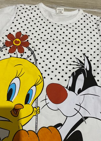 Kız Çocuk Kısa Kollu Tişört - Görsel 2