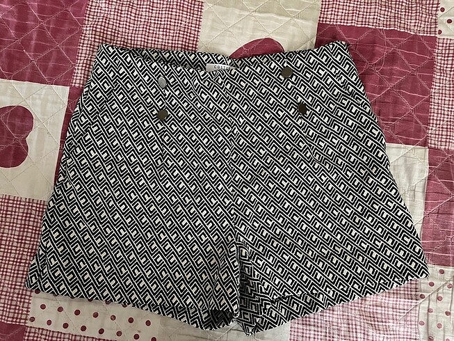 Desenli Xxl Şort