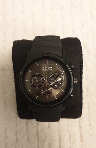 hugo boss siyah unisex kol saati.