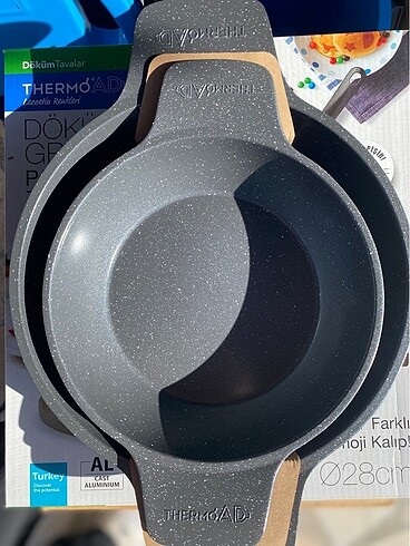 Diğer Thermoad Kapaksız 2 li Sahan