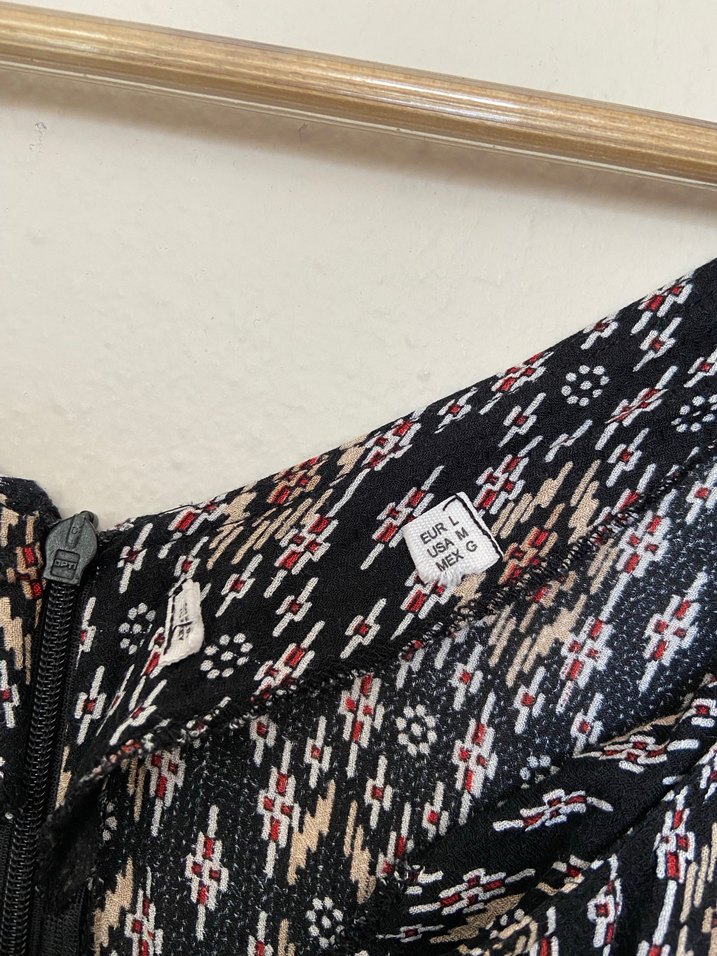 Bohem V Yaka Bağlamalı  şortlu elbise - Görsel 4