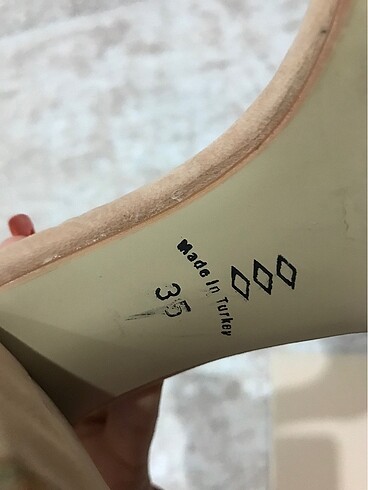 35 Beden ten rengi Renk Ayakkabı
