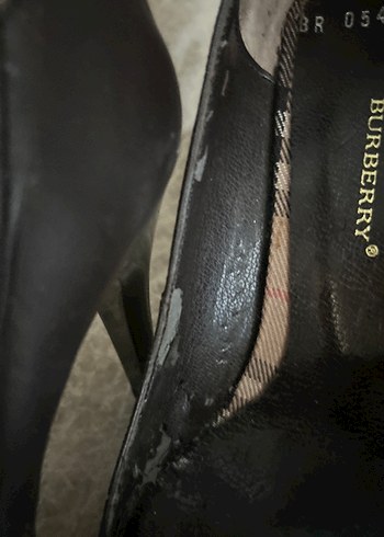 Siyah Tokalı Kareli Yüksek Topuklu Stiletto - Görsel 3