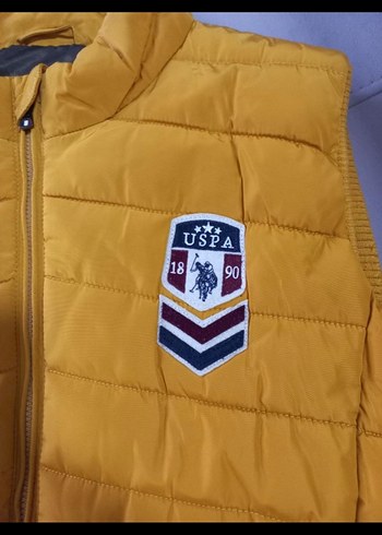 Sarı Fermuarlı Erkek Yelek - Görsel 2