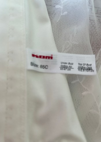 Dantel kom bustier çorap takım hiç kullanılmadı - Görsel 6