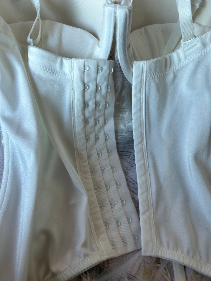 Dantel kom bustier çorap takım hiç kullanılmadı - Görsel 5