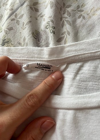 Beyaz Kadın pamuklu Uzun Kollu Bluz - Görsel 4