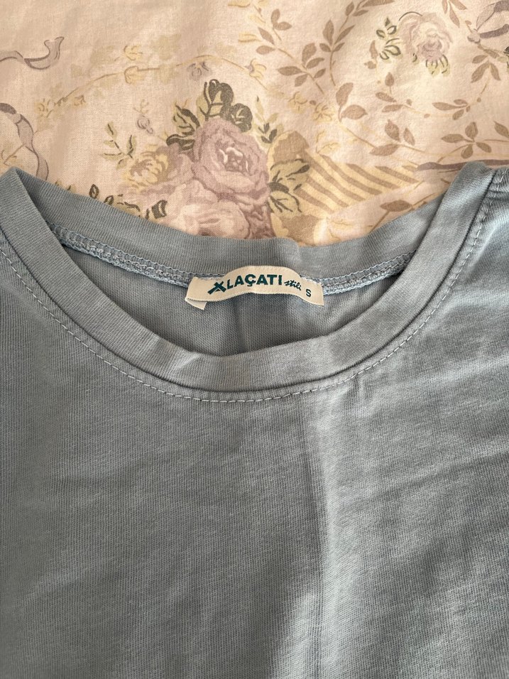 Gri Kadın Uzun Kollu Salaş Sweatshirt - Görsel 2