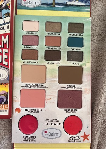 theBalm Voyage Renkli Göz Farı Paleti - Görsel 4