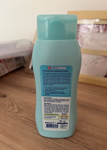  Beden Sun Ozon APRÉSLOTION güneş sonrası Nemlendirici Losyon