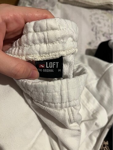 Loft Beyaz eşofman altı