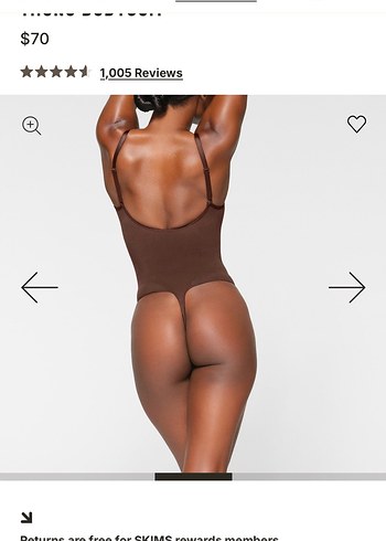 Skims Kahverengi korse üst - Görsel 3