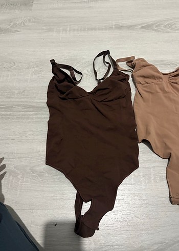 Skims Kahverengi korse üst - Görsel 5