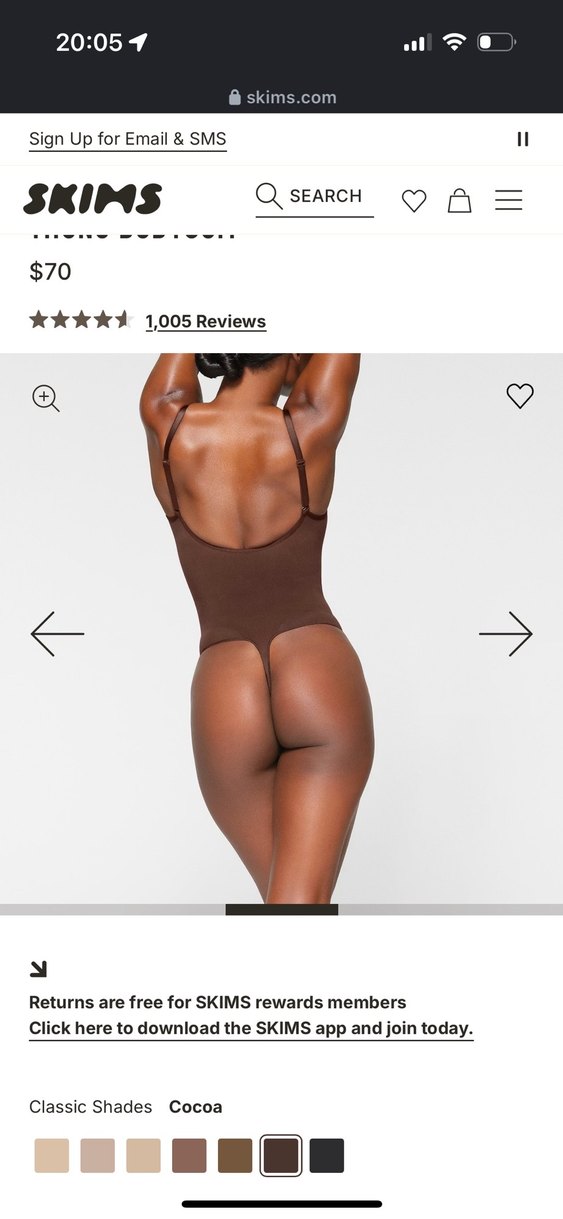 Skims Kahverengi korse üst - Görsel 3