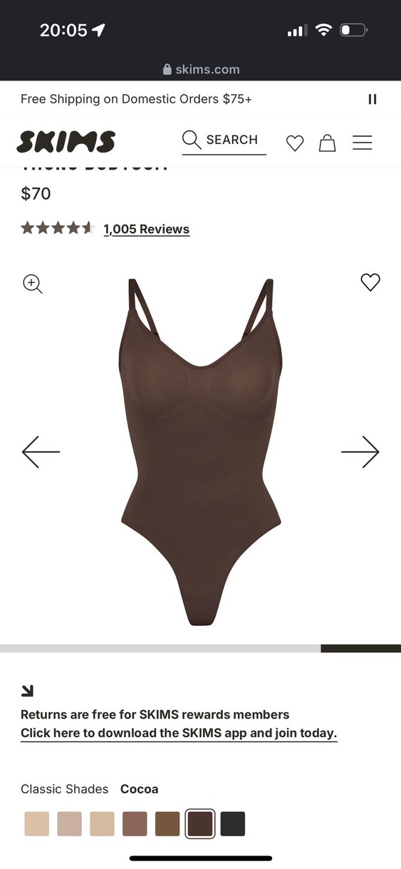 Skims Kahverengi korse üst - Görsel 4