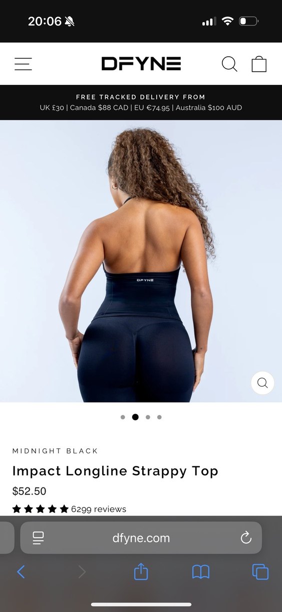 Dfyne boyundan İp Askılı Spor Üst - Görsel 2