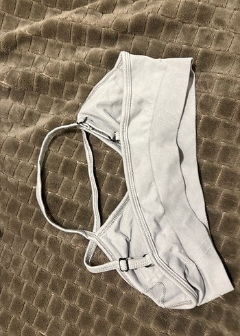 Açık gri Spor Sütyeni - Görsel 2