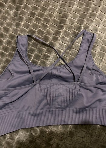 Womens Best mürdüm-Gri Sporcu Sütyeni - Görsel 2