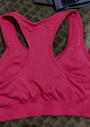 Koyu Pembe Spor Sütyeni - Görsel 2