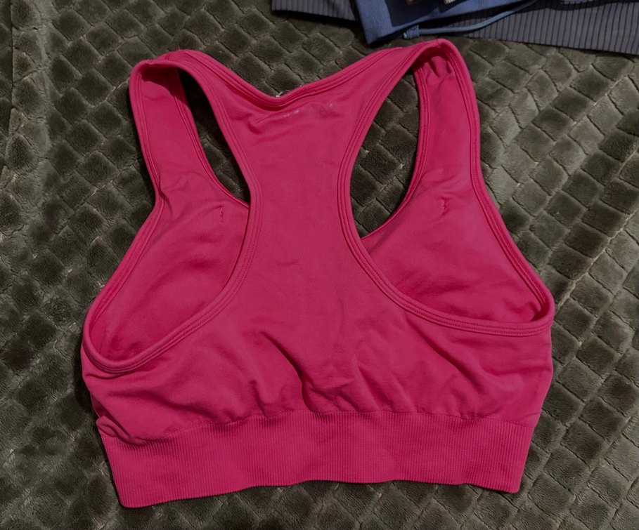 Koyu Pembe Spor Sütyeni - Görsel 2