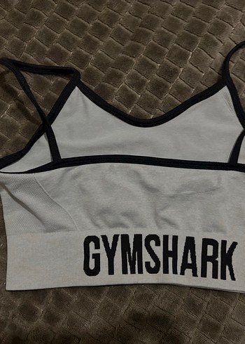 Gri Spor Sütyeni Siyah Detaylı - Görsel 2