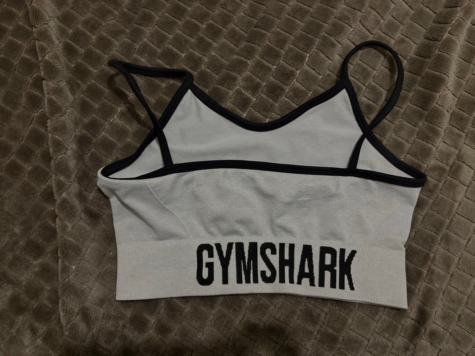 Gri Spor Sütyeni Siyah Detaylı - Görsel 2