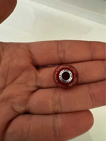  Beden kırmızı Renk Pandora charm