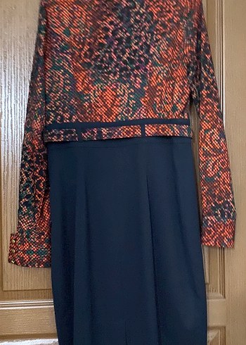 Yılan Desenli Kemerli iKadın Takım - Görsel 3