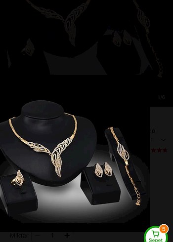 Zara Zara takı seti