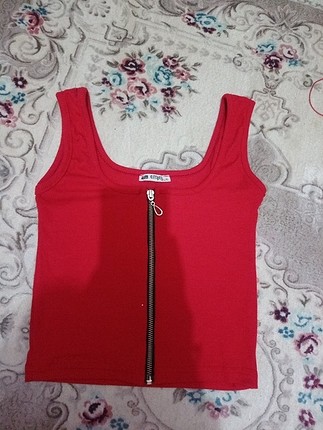 xl Beden kırmızı Renk Zara bluz