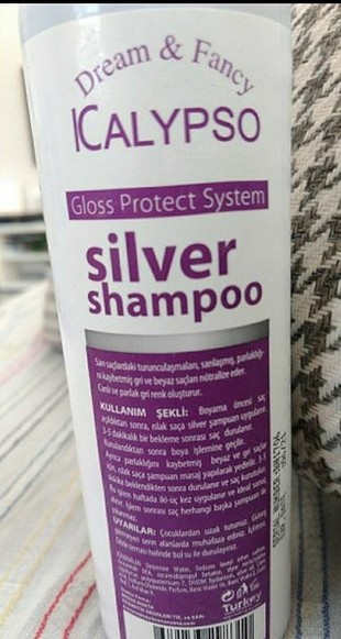 silver şampuan 
