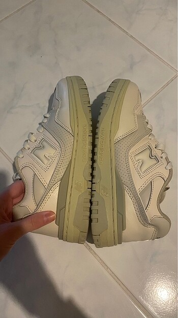 36 Beden ten rengi Renk Auralee x New Balance 550