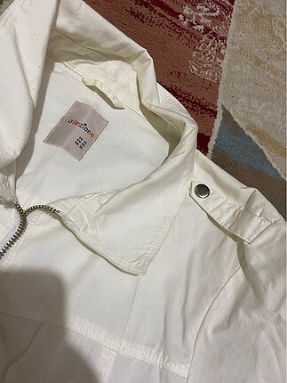 Collezione beyaz kot ceket