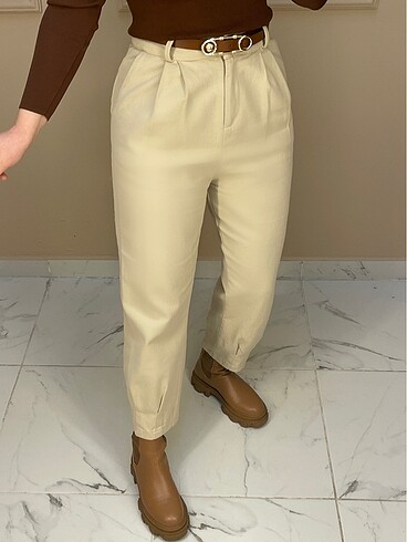 Mango Gabardin pantolon