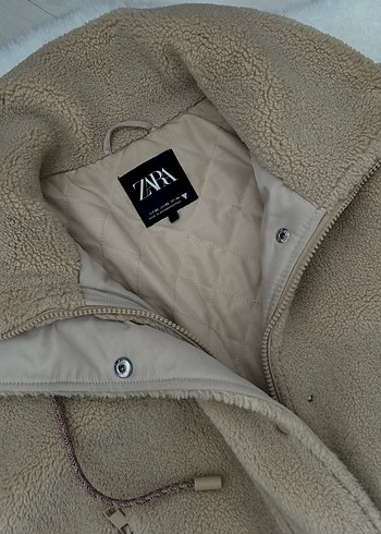 xs Beden Peluş Zara Ceket