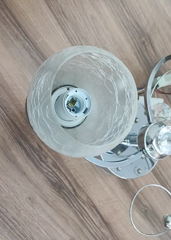 Beden gri Renk gümüş renk Üçlü Tavan Lambası