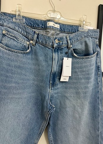 Mango Erkek denim pantolon - Görsel 8