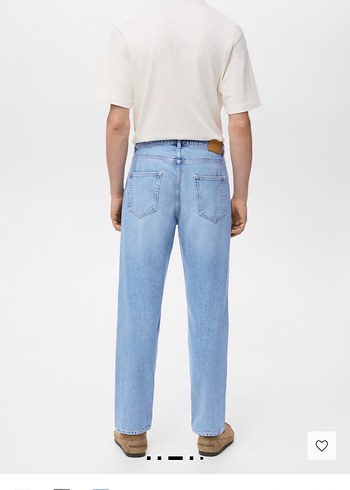 Mango Erkek denim pantolon - Görsel 3