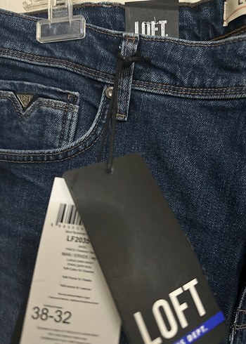 Erkek Lacivert Denim Pantolon - Görsel 7