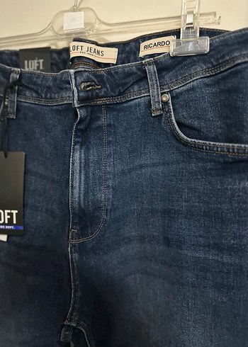 Erkek Lacivert Denim Pantolon - Görsel 9
