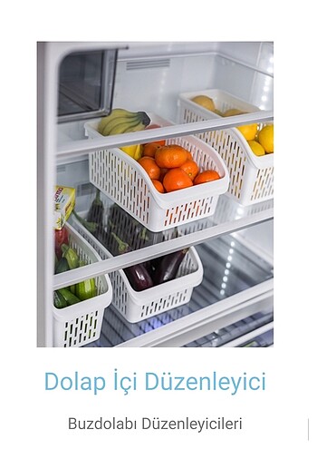 Büyük Boy Organizer 20*29*13 cm Dolapiçi Düzenleyici Çok Amaçlı 