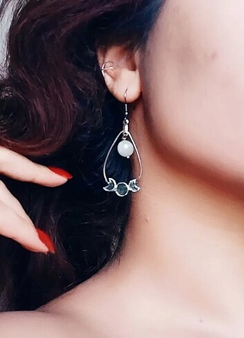  Triple goddess earrings