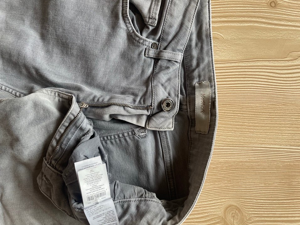 Gri Denim Slim Fit Jean — görsel 2/3