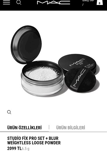  Beden STUDİO FİX PRO SET + BLUR WEİGHTLESS LOOSE POWDER