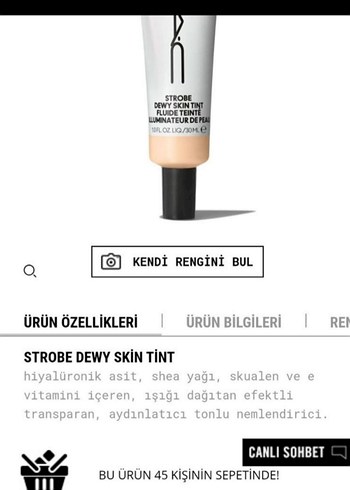 STROBE DEWY SKİNTİNT RENKLİ NEMLENDİRİCİ - Görsel 2