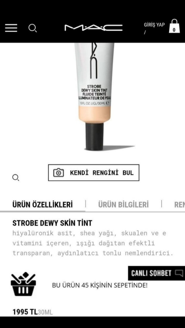 STROBE DEWY SKİNTİNT RENKLİ NEMLENDİRİCİ - Görsel 2