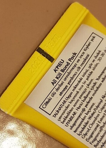 MISSHA A'PIEU All Kill Bond Pack MASK - Görsel 7