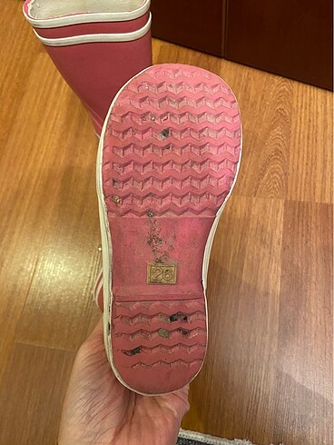 26 Beden pembe Renk Yağmur çizmesi pembe