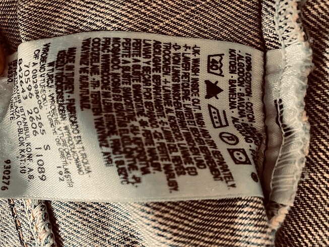s Beden Levis Kot Mint hickullanilmadi.