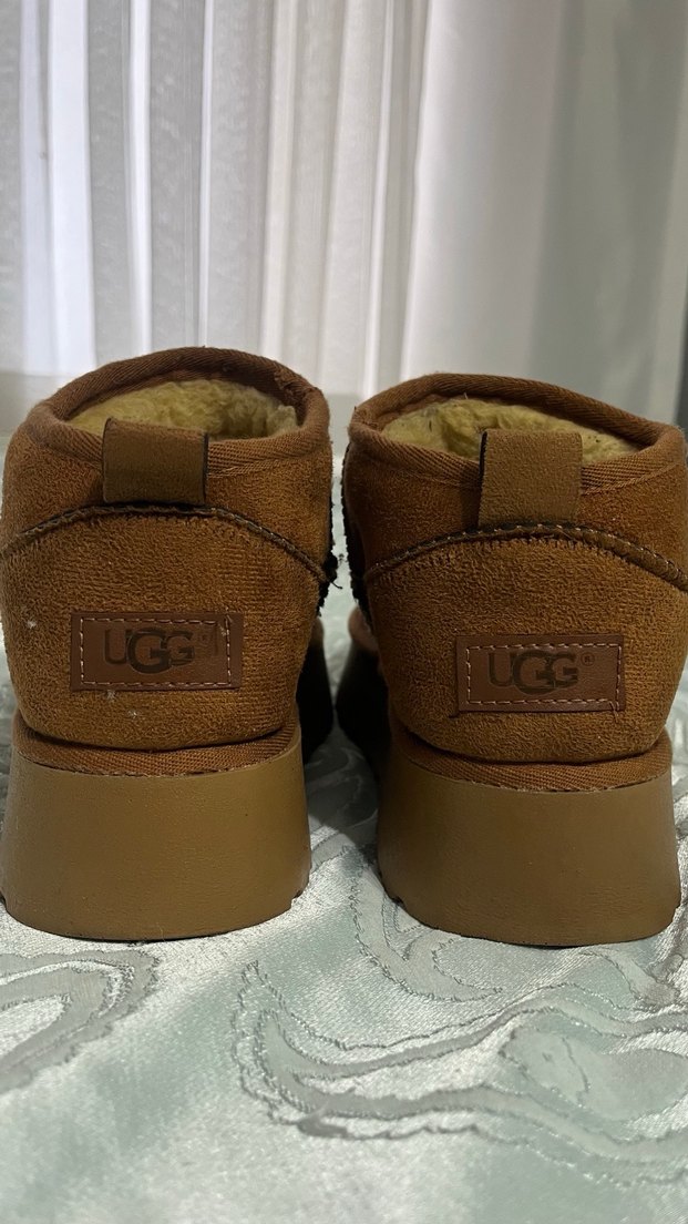 Kahverengi Süet Dolgu Topuklu Kadın Bot - Görsel 3